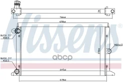 �������� SEAT Alhambra 1,8-2,0 AUT 00- Nissens ���. 67304 67304 ����
