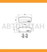 ������� ��������� �������� | ��� | Mitsubishi Lancer VII (CS_A, CT_A) 1.6 (CS3A) 09.2003 - Mitsubishi Lancer VIII (CY_A, CZ_A) 1.5 06.2008 - Brembo P5...