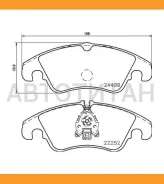 ������� ����. ���. AUDI A6 11-/A7 10-/Q5 08- Brembo P85145 P85145 ����
