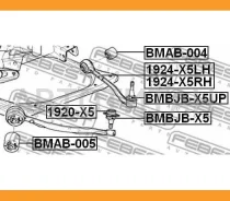 ����� | ����� ��� | BMWX5 E53 Febest 1924X5LH 1924X5LH ����