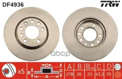 ���� ��������� TRW ���. DF4936 DF4936 ����