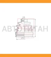 ������� ����� (�-�� ��� ������) 24x79x93 Subaru Hatchback 85 Isuzu Trooper(84-87) ASBT138 ����