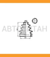 ������� ���� (�������� ��� ������) 23x70x85 ASBT93 ����