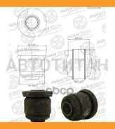 ����������� ��������� �������� ������ Nissan Pick Up 83-/ Terrano I 87-96/ II 93- ASB0205 ����