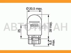 ����� Standard W21/5W 12V 21/5W 1987302252 1987302252 ����