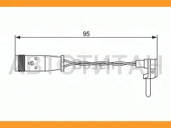 ������ ������ ����. ������� L=95 MB W169/W203/W211/W220 all 99 1987473070 ����