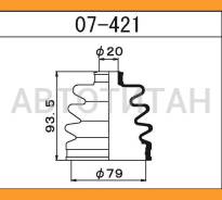 ������� ����� �������� Nissan Bluebird Sylphy QNG10 00-05/Almera N15 95-00 07421 ����