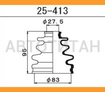 ������� ����� �������� /27,5*83*95/ AT150, �AT160, �AT175, �ST175, �ST150, �ST160, �ST171, �ST191, �ST195, �CT150, �CT170, �CT190, �ST163, �ST162, �ST...