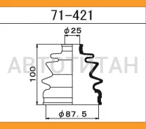 ������� ����� ����������� /25*87,5*100/ AA5, �AL5, �AG5, �AG6, �AA7, �AL7, �AX4, �AX7, �AX9, �FU11, �KFU11, �MNU12, �KMNU12, �MNU12, �Mbwaru13, �Bbwnr...