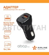 ������� ������������� Type-C PD + QC 3.0 36��, 12/24� ACHCQC3 ����