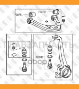 ����������� ��������� �������� ������ ������ Toyota 4Runner/Land Cruiser Prado 90/Hilux Surf 95- FG0751 ����