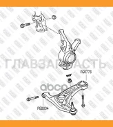 ����������� ��������� ������� ������ �������� Toyota Yaris/Vitz/Platz 99- FG0804 ����