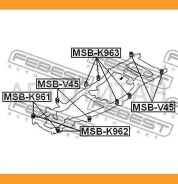 ������� ���������� Mitsubishi Challenger K90# 1996.05-2001.08 [JPN] MSBK962 ����