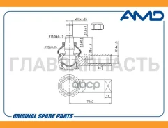 ���������� ������� ���� L/R Hyundai Accent/Coupe/lantra II 10/94- AMDTE113 ����