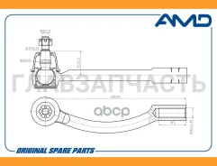 ���������� ������� ���� R Hyundai (Solaris RB) (2010-) AMDTE198 ����