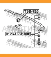 ������ ����. ���. �����. Toyota Land Cruiser UZJ100/HDJ100 98 TSB720 ����