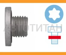 ������ ������� �-�� [M14x1,50x10,5] OPEL Astra F/G/H/J, FIAT 500/Punto, Chevrolet, Daewoo, Suzuki 98- 220110S ����