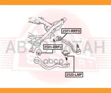 ����� ������� ��������� ������ LAND Rover Range Rover III LM 2002- 2520LMF ����
