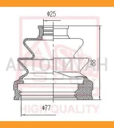 ������� ����� (�-�� ��� ������) 25x71x85 Toyota RAV 4 SXA1# ASBT204 ����