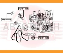 ����� �������� FORD F150/F250/F350 2004- FDBP001 ����