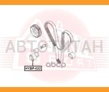 ����� �������� Hyundai Tucson 2004-2010 HYBP022 ����