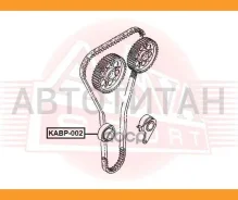 ����� ������������� ����� ��� Hyundai/ KIA/ Shuma, II/ Sephia, II/ Mentor, II/ Spectra 1997-200 KABP002 ����