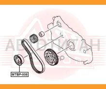 ����� �������� Mitsubishi Eclipse Lancer Galant MTBP008 ����