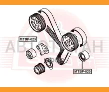 ����� �������� Mitsubishi Pajero IV Montero V87W/V97W 2006- MTBP023 ����