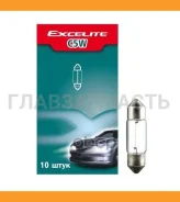 ��������� Excelite 59100 Fest T10x35(C5W) 12V 5W SV8,5-8 Standard (�10 ��) 59100 ����
