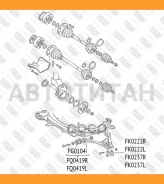 ����������� ������ AUDI 80 83-VW Passat 83- FG0104 ����