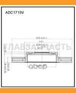 ���� ��������� | ����� | Nissan Micra, Renault CLIO III 1.0-1.5DCI 03,16-�� ����. ���� [ADC1715V] ADC1715V ����