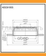 ���� ��������� ������ (262x10) | ��� | Hyundai i30(FD) 1.4-2.0D 07-12 / ix35 1.6-2.4 10- / Kia Ceed(ED) 1.4-2.0D 07-12 / Sportage(SL) 1.6D-2.4 10- [AD...