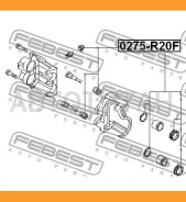 ����������� �������� ���������� ��������� (�� ���� �������) Nissan Serena C23 1991.06-1999.06 [JP] 0275R20F ����
