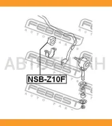 ������ ��������� ������������� d26 Nissan CUBE Z10 1998.02-2002.10 [JP] NSBZ10F ����