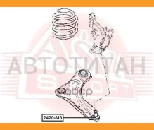 ����� ������� ������� ������ | ����� ����/��� | Renault Megane III 2008-2016 ASVA 2420M3 2420M3 ����