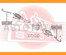 ���������� ������� Renault Duster ASVA 2421005 2421005 ����