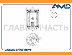 ������ �������� Skoda (Octavia 1U2) (1,6) (102 �. �. ) (1,8T) (150 �. �. ) (Octavia II 1Z3) (1,6) (102 �. �. ) AMDFL721 ����
