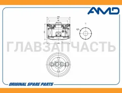 ������ �������� Renault (Logan LS) (Sandero BS0) (Logan II L8) (Sandero II 5S) (2013-) (Duster HSA/M) (1,6) LADA (Largus) AMDFL723 ����