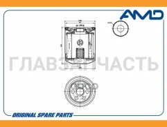 ������ �������� FORD (Focus III) (2,0) (2011-) (Ecosport II) (1,0 EcoBoost) (2013-) AMDFL727 ����