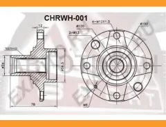 ������� ������ | ����� ����/��� | Chevrolet/ Lanos KLAT 1997 ASVA Chrwh001 CHRWH001 ����