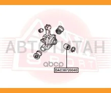 ��������� ��������� ������ (38x72x40) Honda Accord CF3/CF4/CF5/CL1/CL3 1998-2002 ASVA DAC38720040 DAC38720040 ����