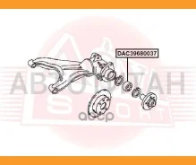 ��������� ��������� �������� (39X68X37X37) DAC39680037 ����