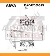 ��������� ��������� �������� (42x80x45x45) Mazda 6 GG 2002-2007 ASVA DAC42800045 DAC42800045 ����