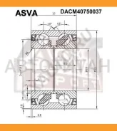 ��������� ��������� � ��������� ������� ��� FORD Mondeo GE (BY4/B5Y) 2000-2007 ASVA DACM40750037 DACM40750037 ����