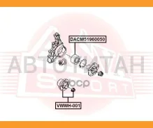 ��������� ��������� �������� � ��������� ������� ABS VW Touareg 7L ASVA DACM51960050 DACM51960050 ����