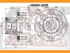������� ������ | ��� ����/��� | Honda/ FIT GD1 2001-2007 ASVA Hnwhgdr WH1079, WH1124, SN1137, SN1221, EB5463, 42200SAA003, 42200SAAE03, 42200SAAG02, 4...
