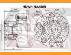 ������� ������ � ABS | ��� ����/��� | Honda/ Odyssey 1997-1999 RA3 HNWHRAA50R ����