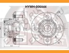 ������� ������ � ABS | ��� ����/��� | Hyundai/ Accent 1999- LC ASVA HYWH006A44 HYWH006A44 ����