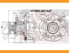 ������� ������ � ABS | ��� ����/��� | Hyundai/ Sonata EF, INC Tagaz, ABS-TYPE HYWH007A47 ����