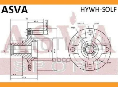 ������� ������ | ����� ����/��� | Hyundai/ Solaris 2010- ASVA Hywhsolf GHA425036, 517501J000, 517501S000, BRBB335, MR0804, 1282SBF, WH10104, KK10335...